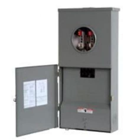 electric meter box 200a|residential 200 amp meter base.